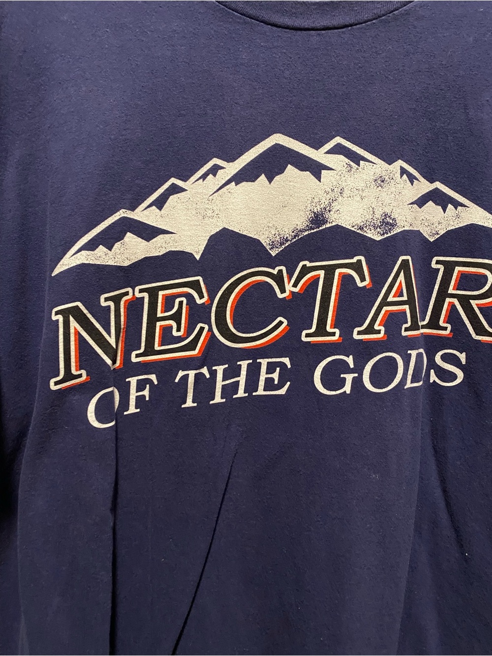 2XL Nectar of the Gods Navy Graphic Tee